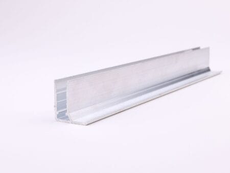 Aluminijast odkapni profil za debelino plošč 6 mm