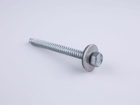 Vijak inox s tesnilno podložko fi 19, 65 mm, vijačenje v kovino